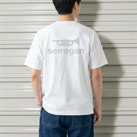 正露丸ラッパロゴＴシャツ1(ホワイト-S)