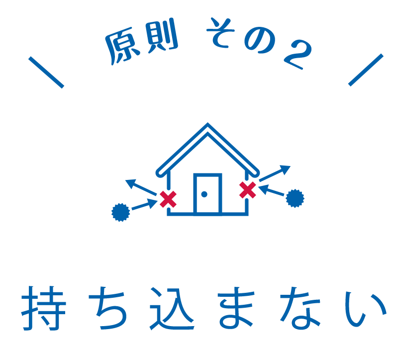 持ち込まない